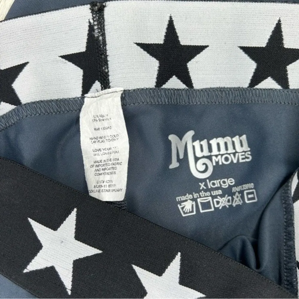 Show me your Mumu Rozaline star waistband athletic leggings women's size XL - Image 8