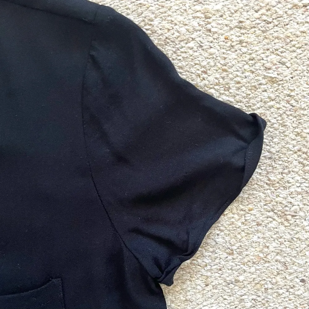 Alice + Olivia AIR Black Cutout Back T-Shirt Maxi Dress Size 0 - Image 17