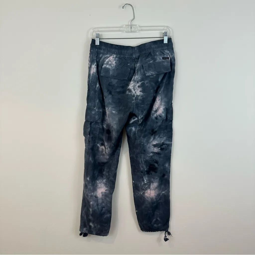 Sanctuary x Anthropologie | Women’s Blue Tie Dye Cargo Joggers Casual Pants XS - Image 6
