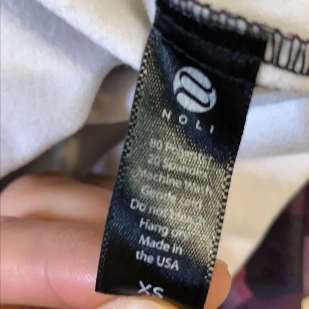 Noli Purple Camo Sweater Size XS - Image 4