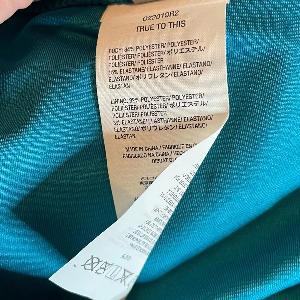 Volcom Good To Grow V-Neck Top & Hipster Bottom - Stormy Blue Women’s Sz L NWT - Image 4