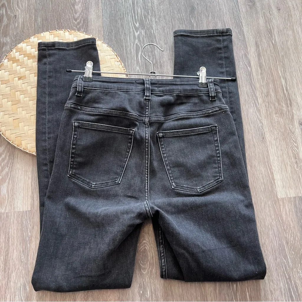 & other stories black‎ high rise skinny jeans - Image 6