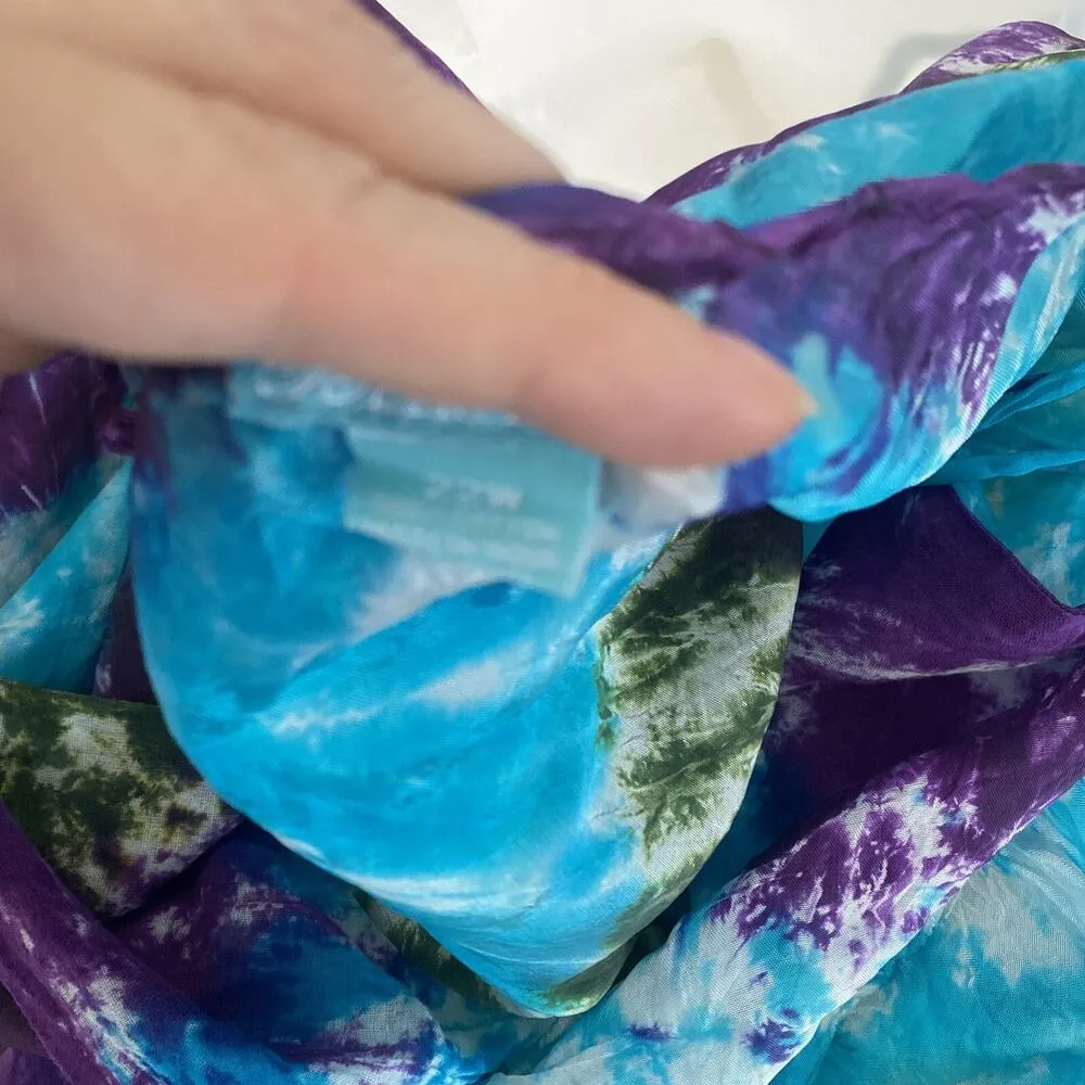 Beautiful!‎ Womens 22W Beach Coverup Tie Dye Beach Resort Vacation - Image 5