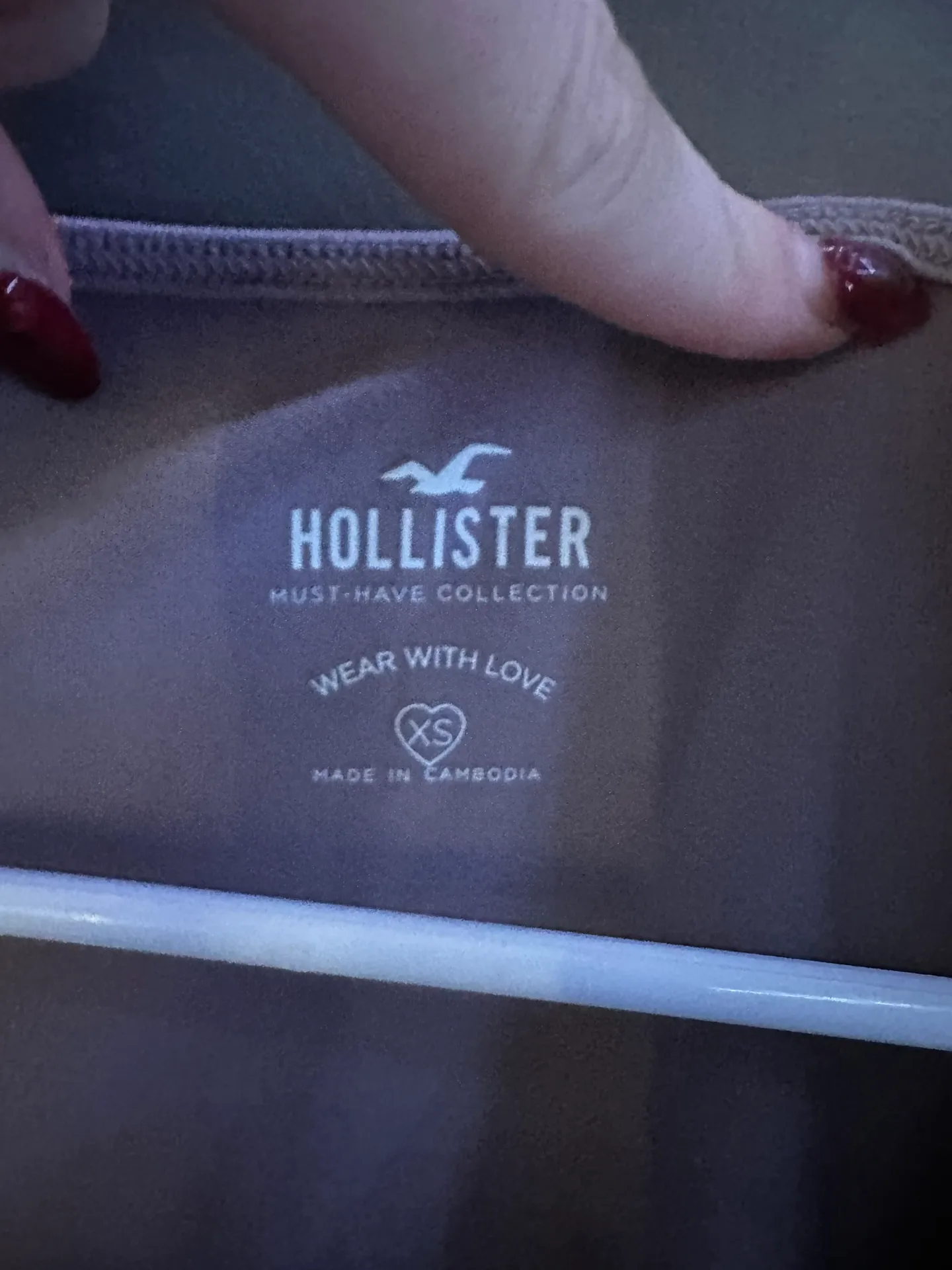 Purple Tight Crop Top - Image 2