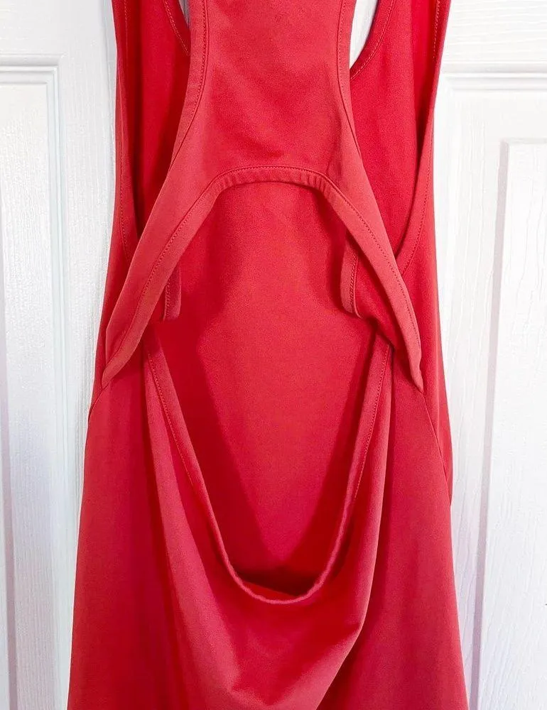 Gymshark Red Open Racerback Tank Top - Image 4