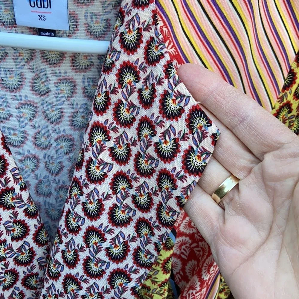 Like new CAbi kimono style full length top - Image 4