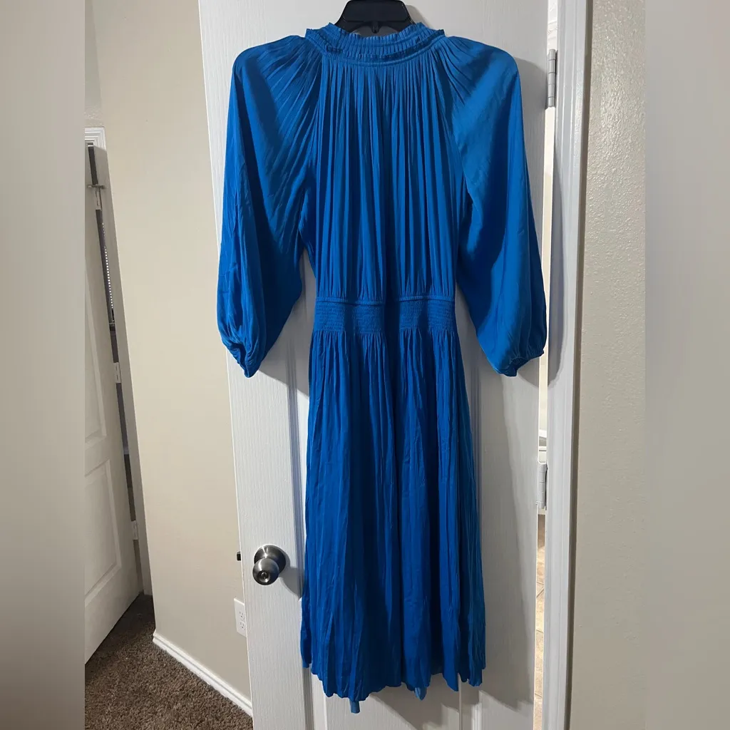 White House Black Market Blue Dress - Image 4