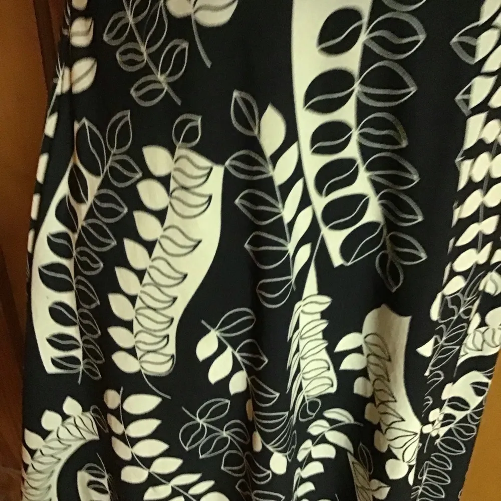 Y2K retro plunging leaves dress Size M - Image 4