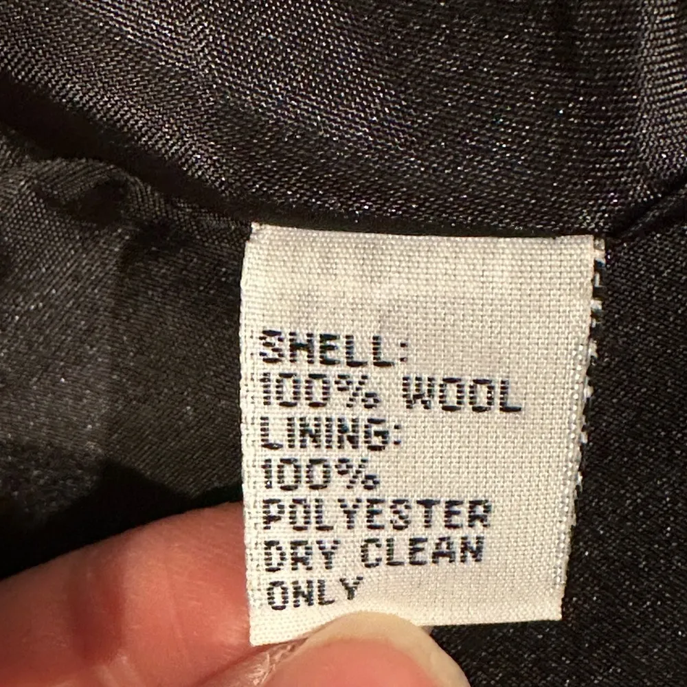 Talbots Green Navy & Black Watch Tartan Plaid Gold Buttons With Pockets Sz 8P. - Image 13