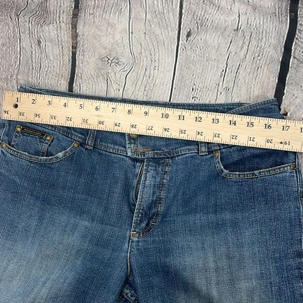 Pret a Porter Women’s Jeans Mid rise Straight Leg size 14 EU 44 Blue - Image 12