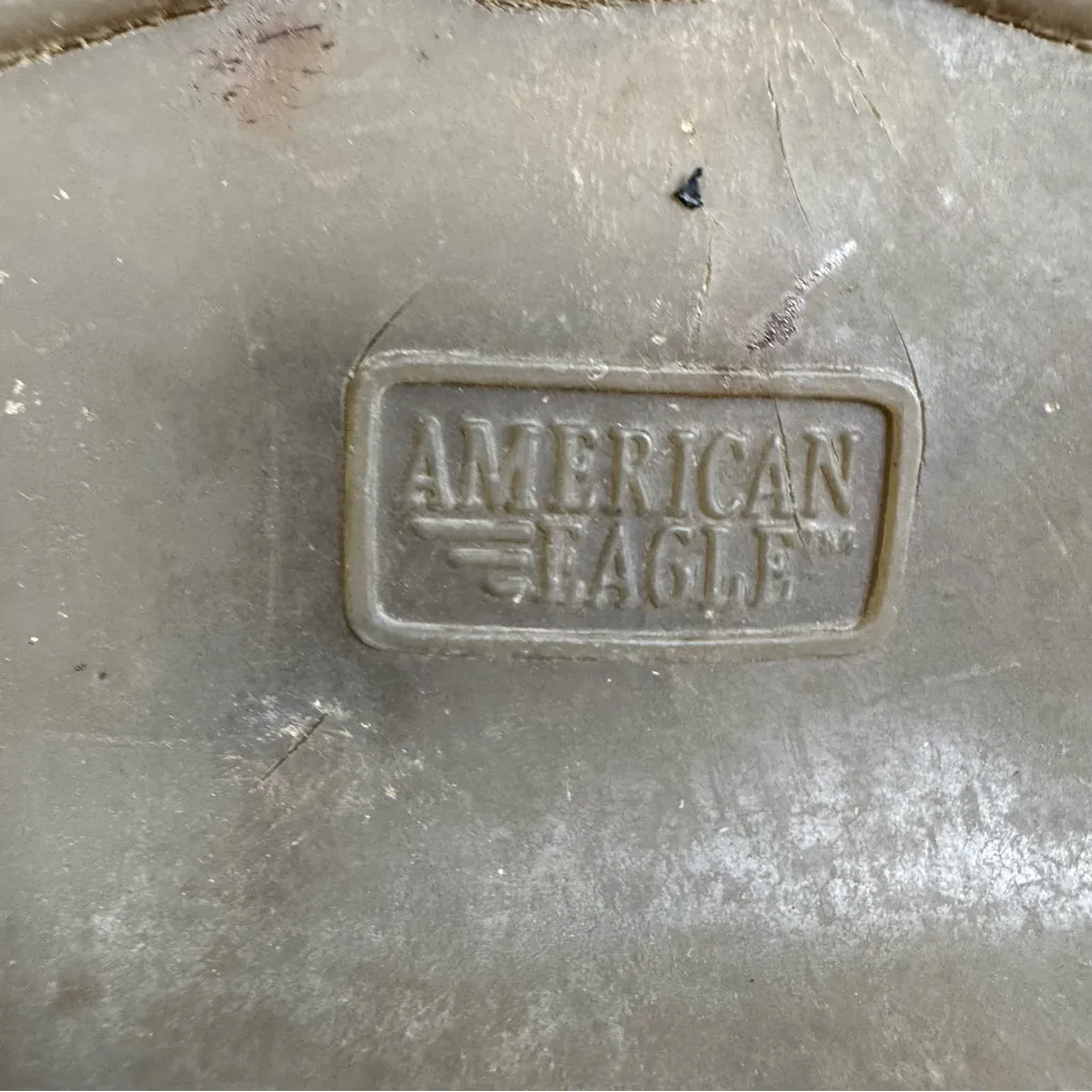 Vintage American Eagle Chunky Y2K 2000s Platform Sandals Size 8 - Image 7