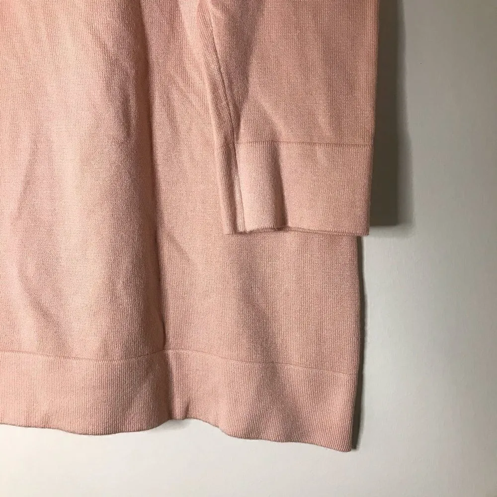 Karl Lagerfeld Paris Pink Pearl Knit crew Sweater - Image 5