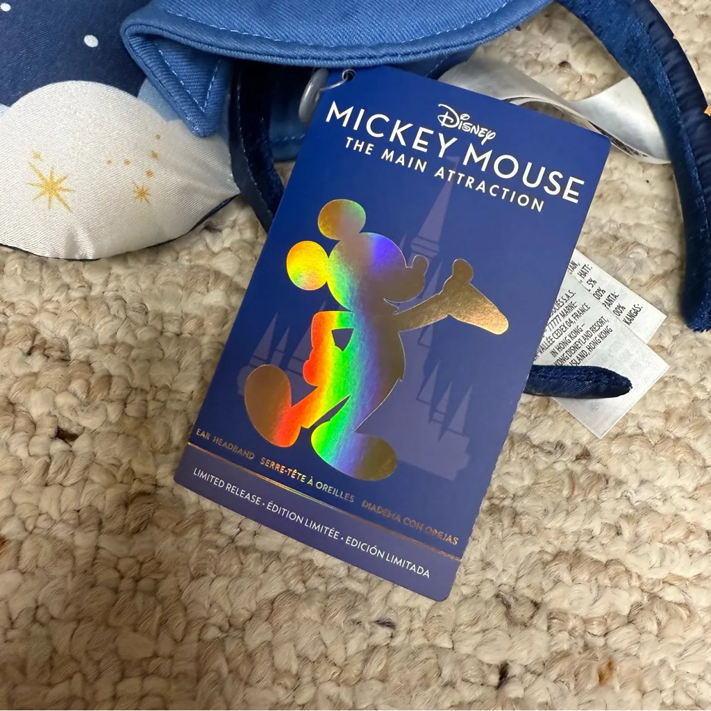 NWT Walt Disney World Peter Pan’s Flight Ear Headband 50th Anniversary WDW Blue - Image 7