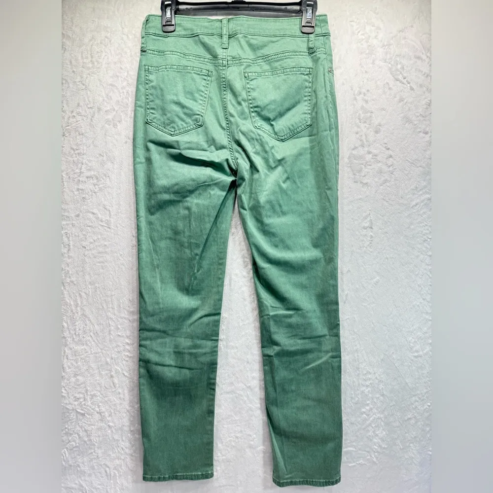Chico’s Green So Slim Girlfriend Slim Leg ankle Jeans in Emerald Green Size 00/2 - Image 3