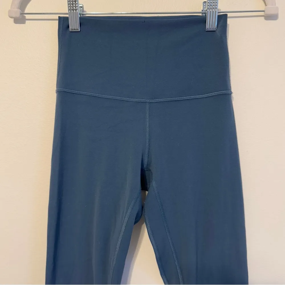 Lululemon Align High Rise Leggings Size 2 Capture Blue 25” - Image 3