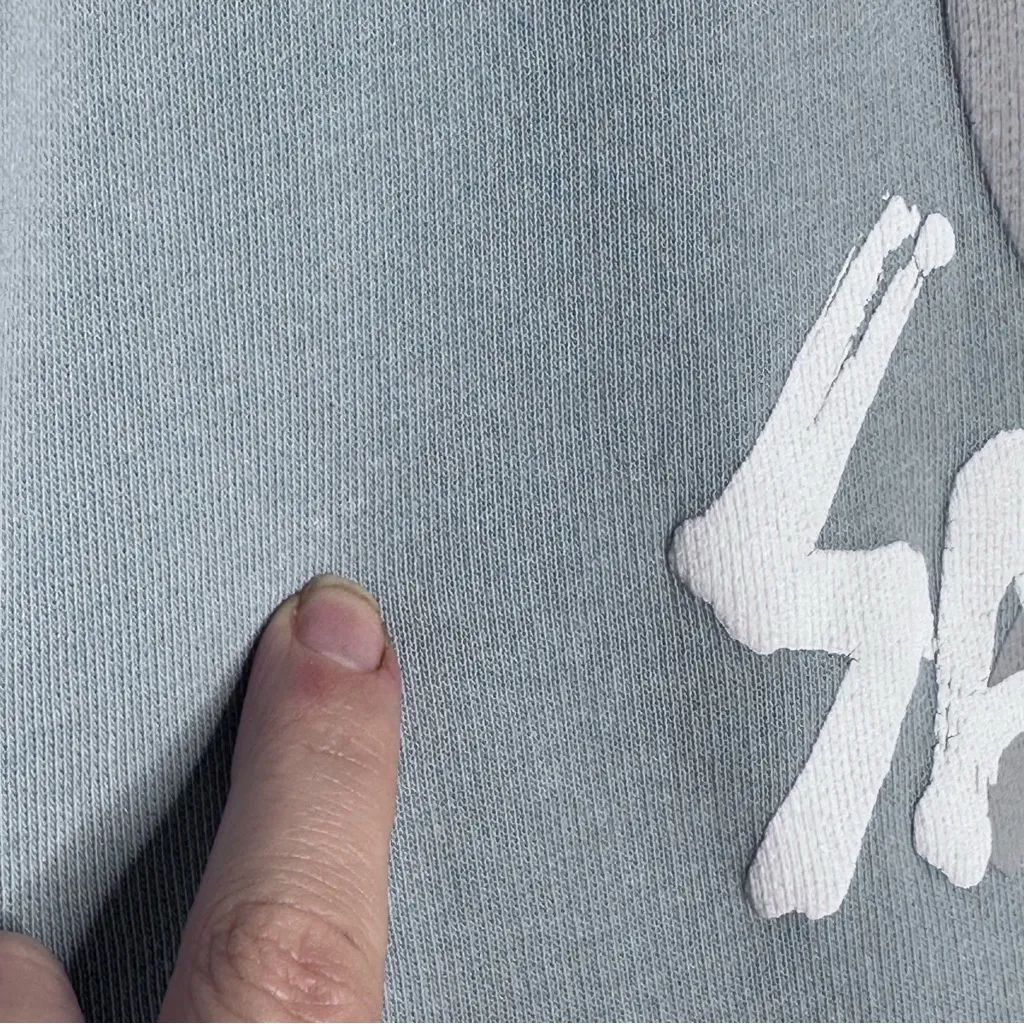 Vintage Naruto Sasuke 2002 Masashi Kishimoto Hoodie Bershka Light Blue Size XS - Image 12