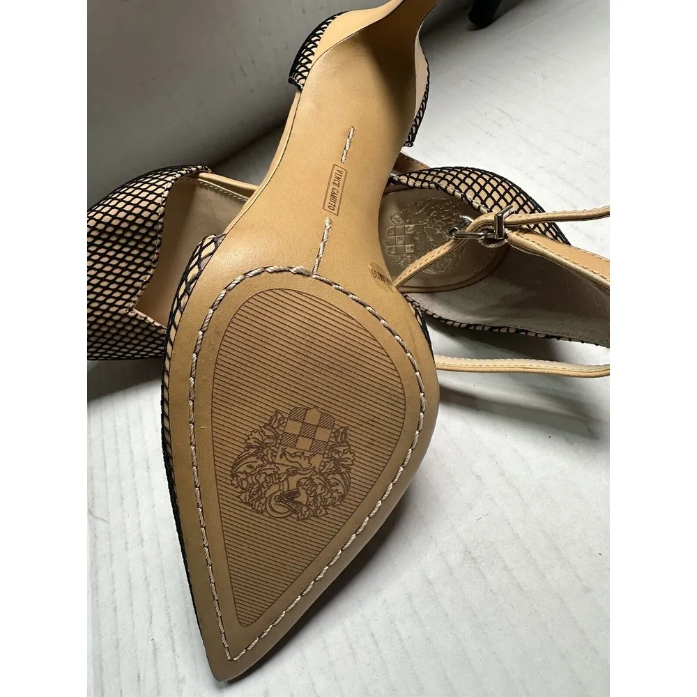 Vince Camuto‎ Women's Maveena Net Fabric in Black/Privacy Heels Size 8.5 - Image 5