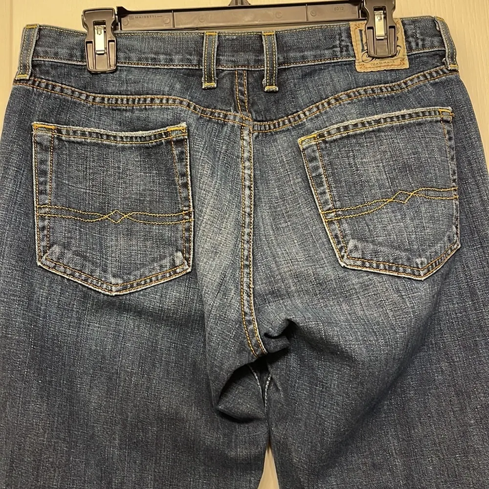 Y2K Lucky Brand Classic Rider Denim Blue Jeans Size 12/31 EUC #3085 - Image 3