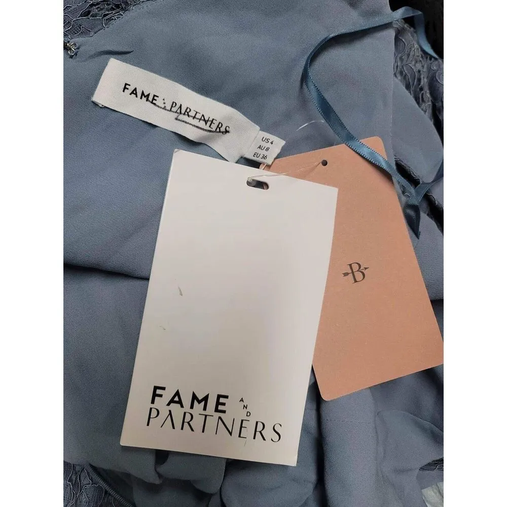 Anthropologie BHLDN Fame & Partners Dona Lace Maxi Dress Size 4 - Image 10