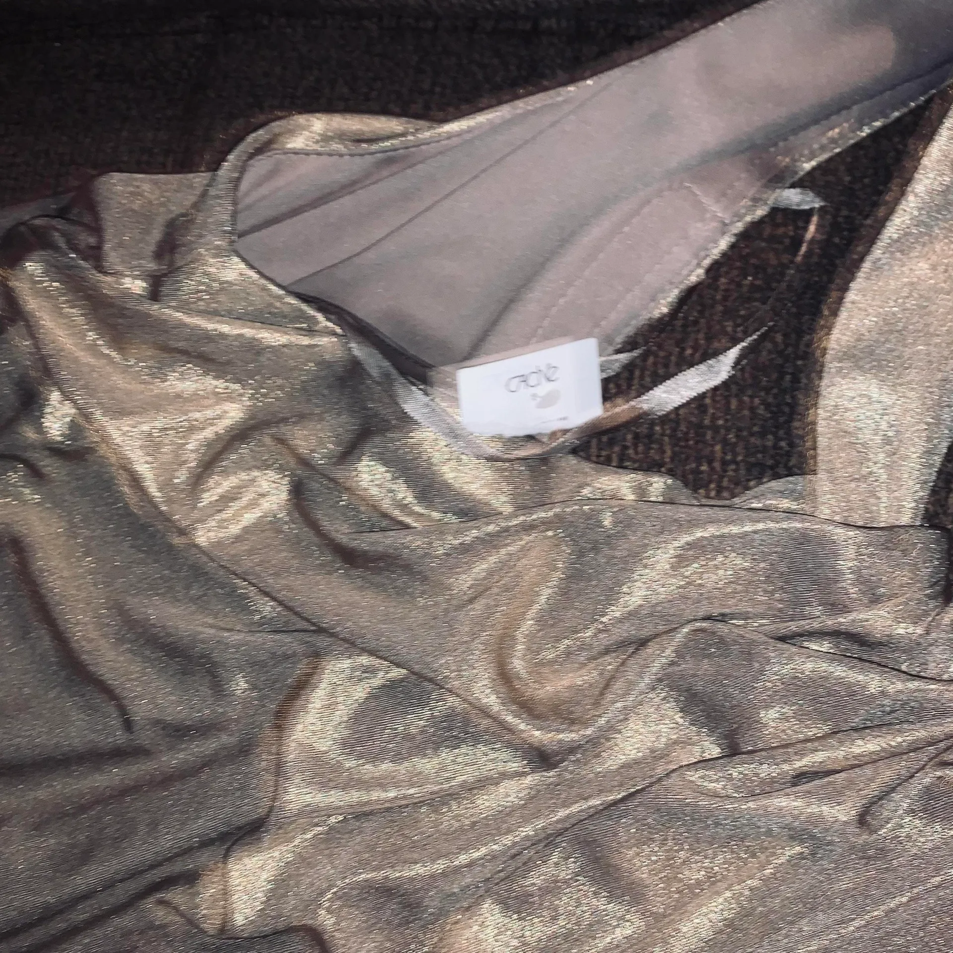 Gold Bandage Mini Short Night Out Dress - Image 10