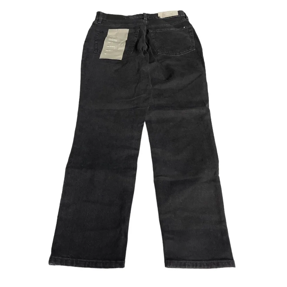 Everlane The Original Cheeky Cropped Jeans Coal Black Size 28 - Image 2