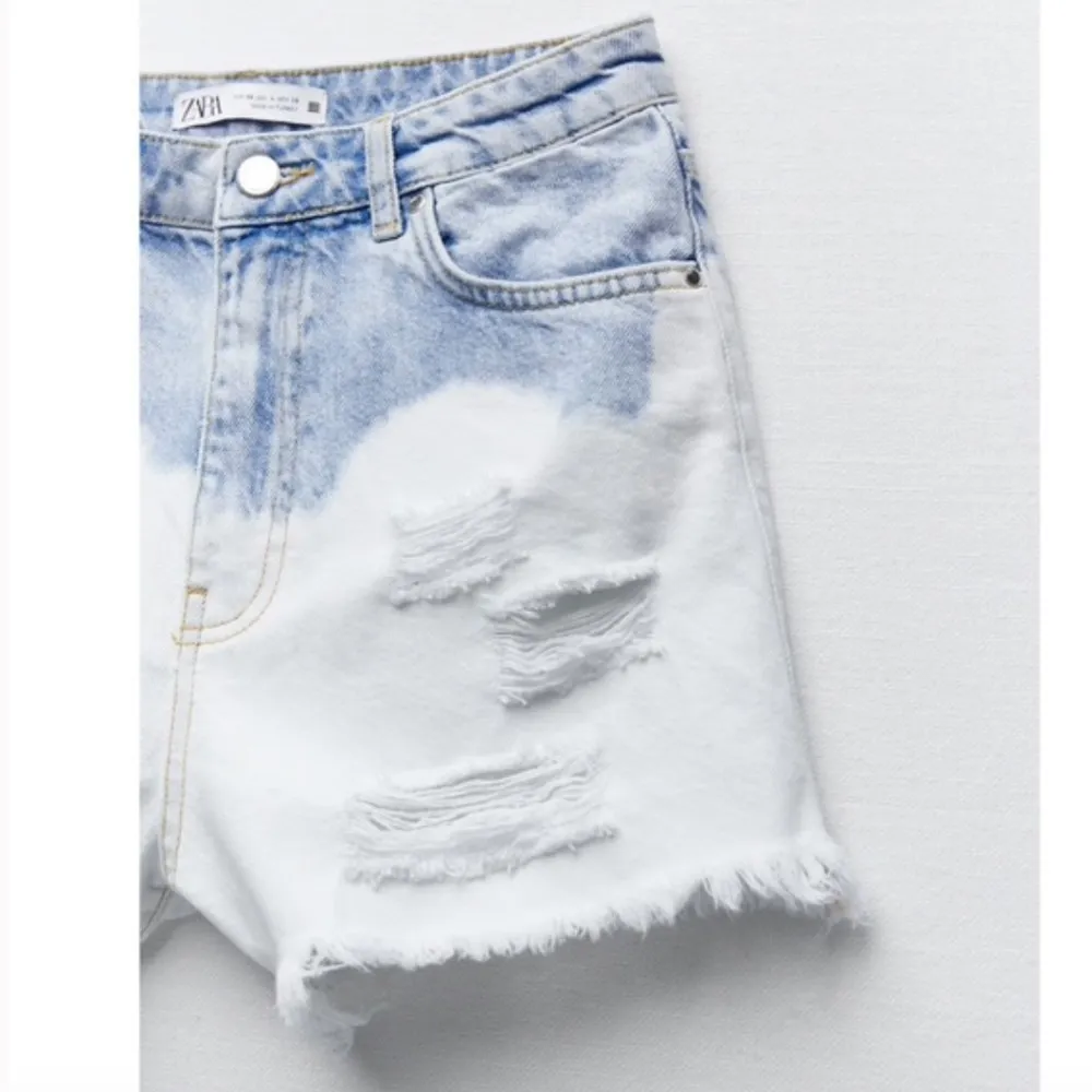 Zara tie dye denim shorts - Image 8