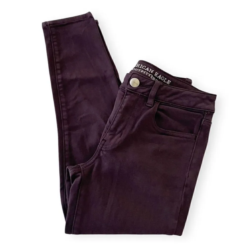 American Eagle Outfitters High Rise Jegging Crop - Image 6