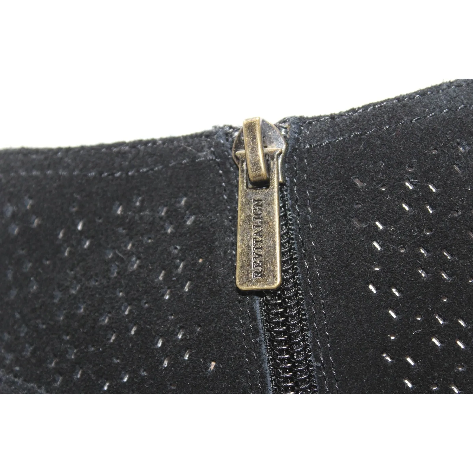 Revitalign‎ Boots Womens Size 10 Black Del Mar Suede Ankle Zip RVL020BLK100 - Image 11
