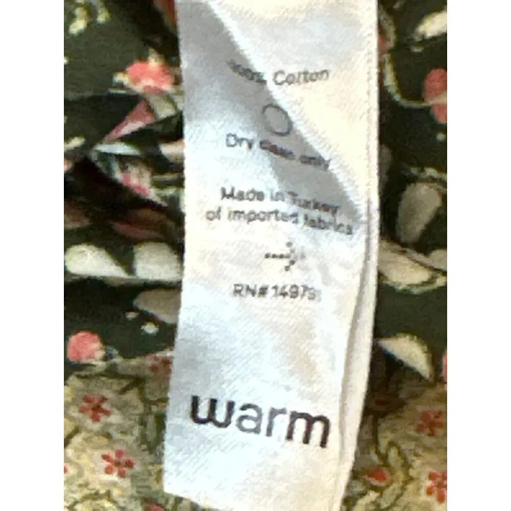 Warm Nico Floral Jumpsuit in Big Green Pink Floral 1 Womens Outfit Set - Image 8