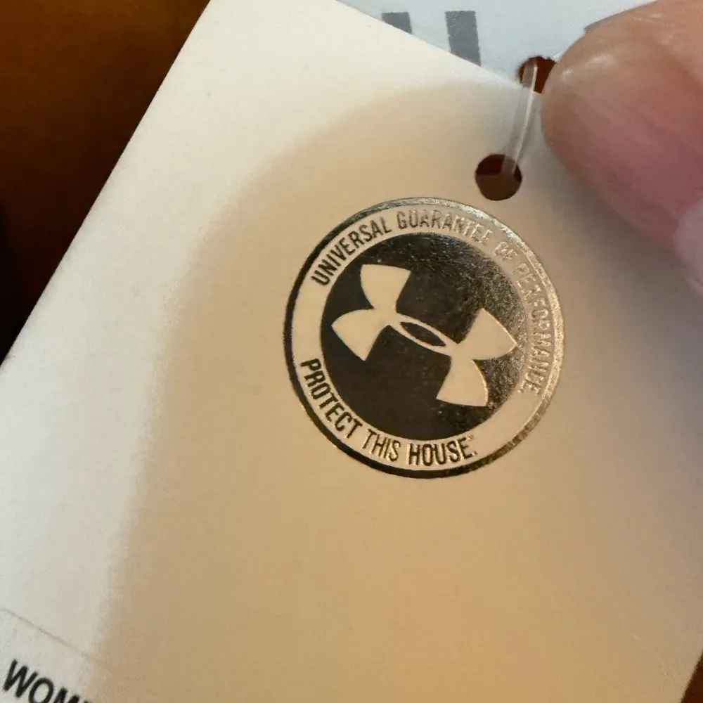 Under Armour I WILL American Flag Logo Tee Black T-Shirt Semi-Fitted NWT Large - Image 11