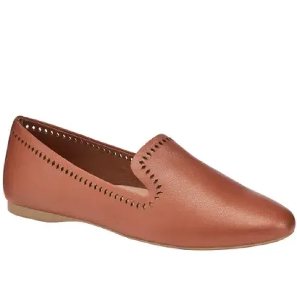 BIRDIES Starling Flat in Whiskey Leather - Image 2