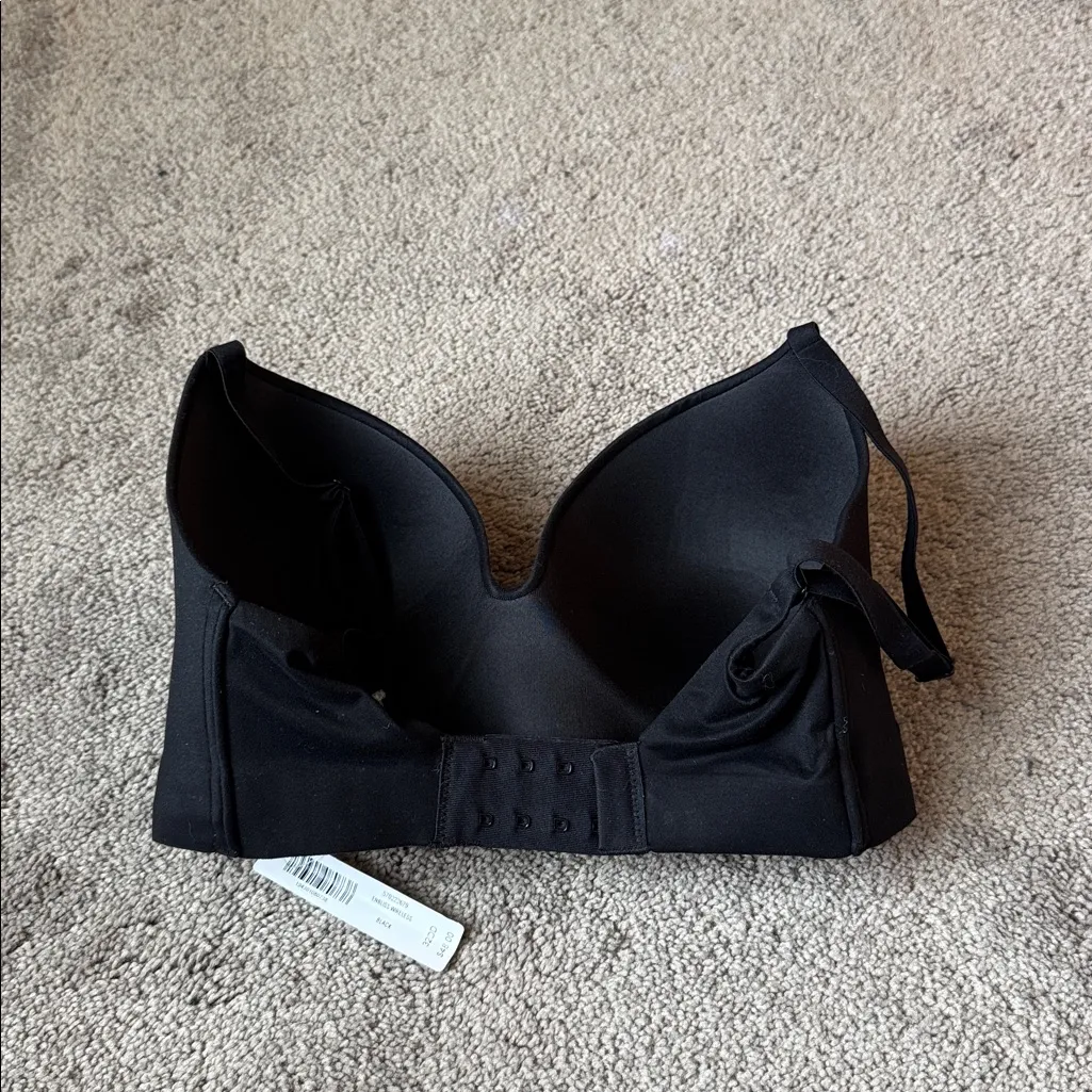 Soma Black Enbliss Wireless Bra SIZE 32DD - Image 6