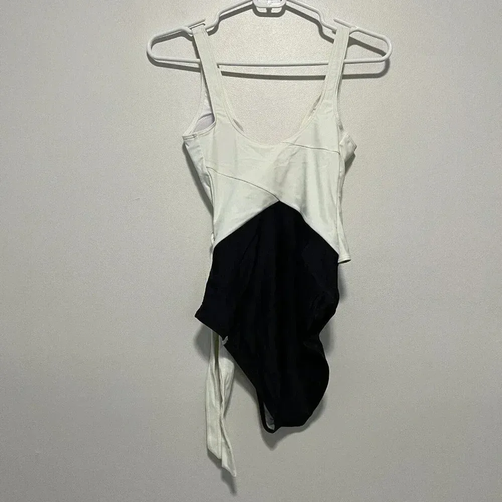 Summersalt The Perfect Wrap‎ One-Piece in Sea Urchin & White Sand Size 2LT - Image 5