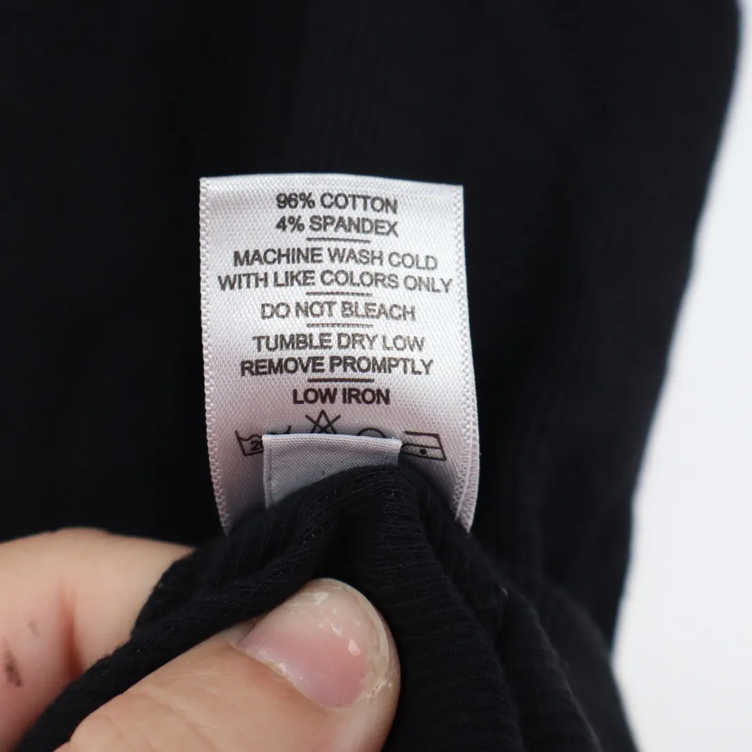 American Giant Classic Rib Tank Top Black Racerback Size Medium Made in USA - Image 5