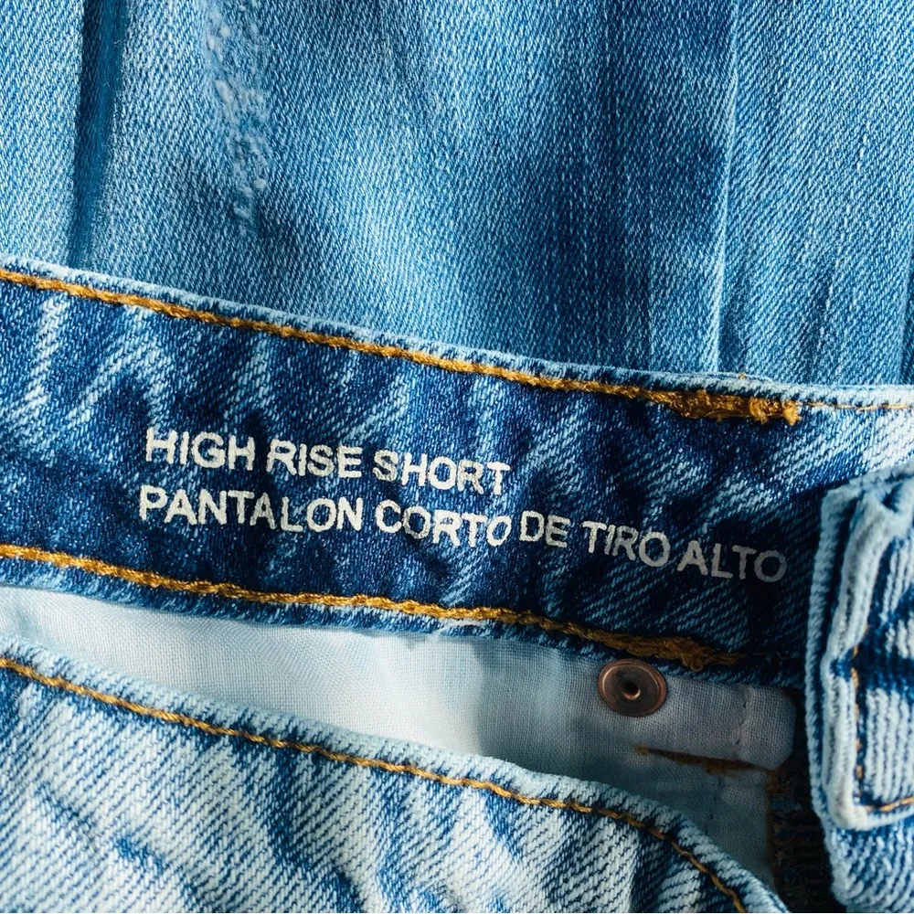Wild Fable High Rise Denim Jean Shorts Blue Sz 0 - Image 10