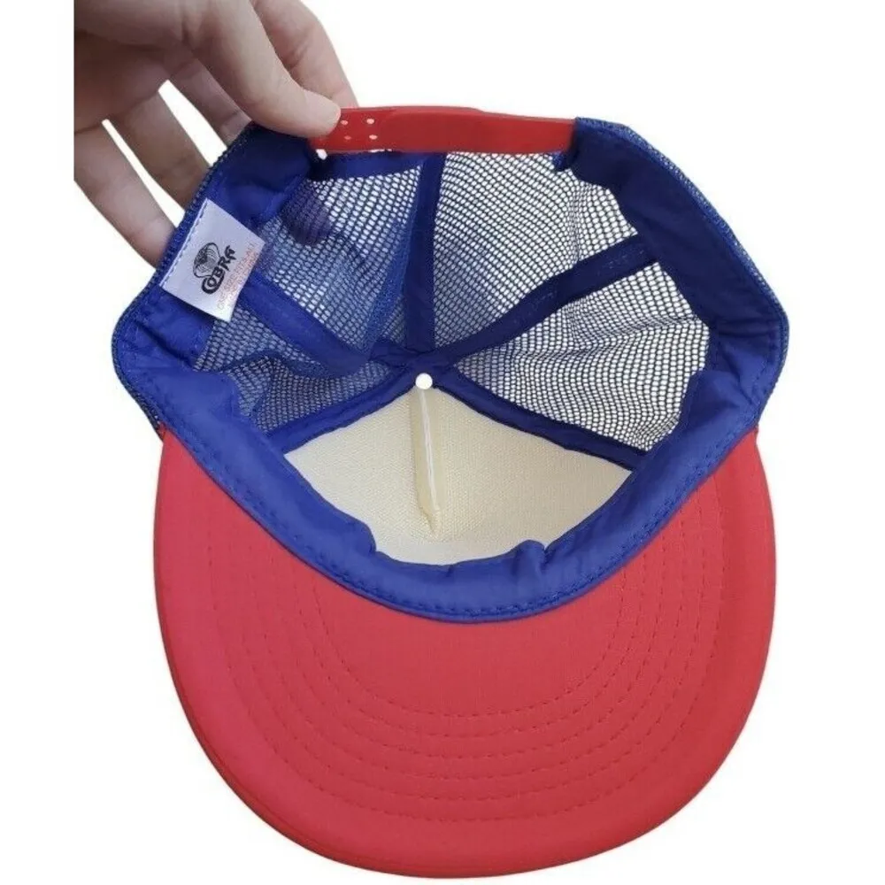 Head Kore Skies Trucker Hat Snapback Red White Blue Foam Rope Cap Cobra Outdoor - Image 3