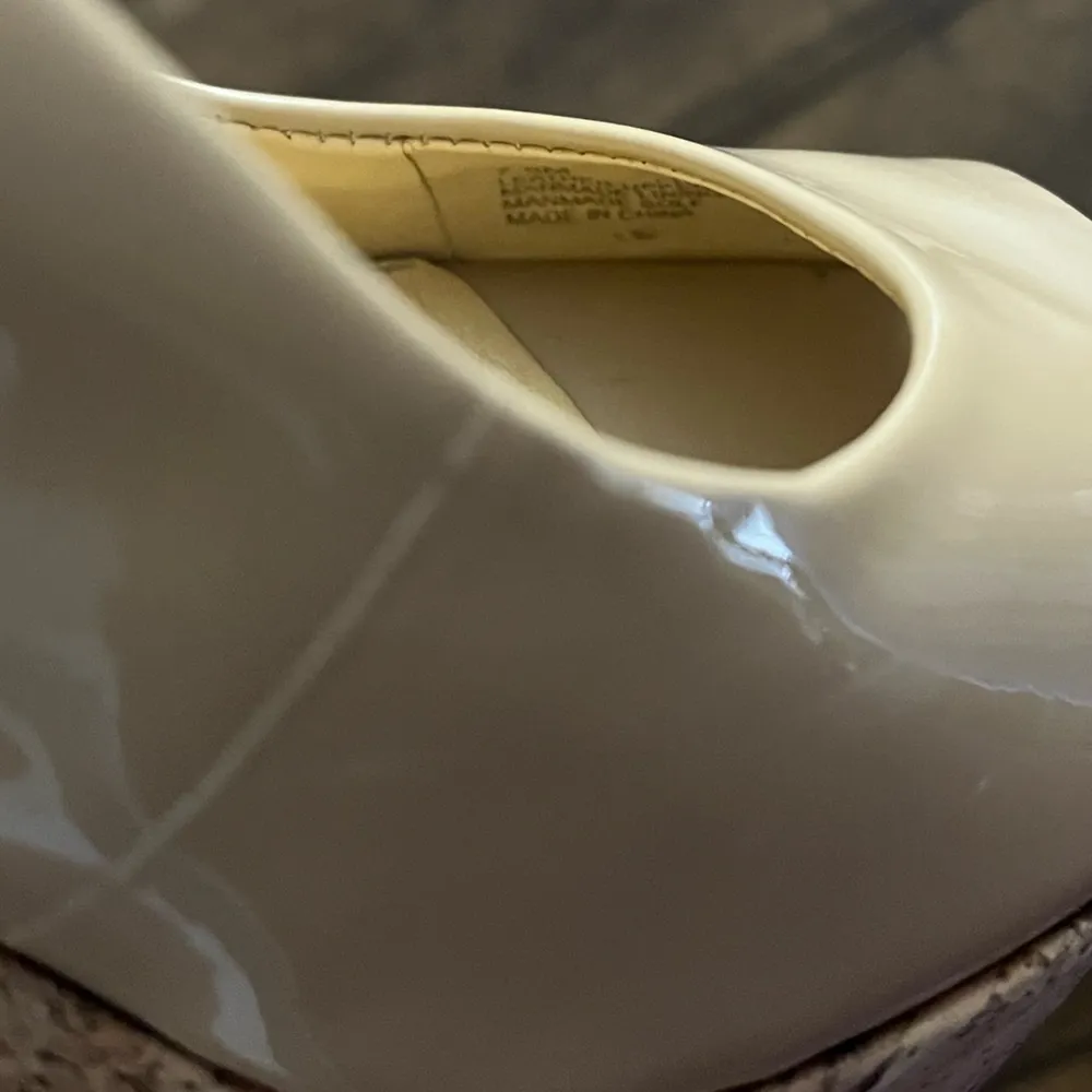 Gianni Bini nude cork high wedge 7 - Image 5