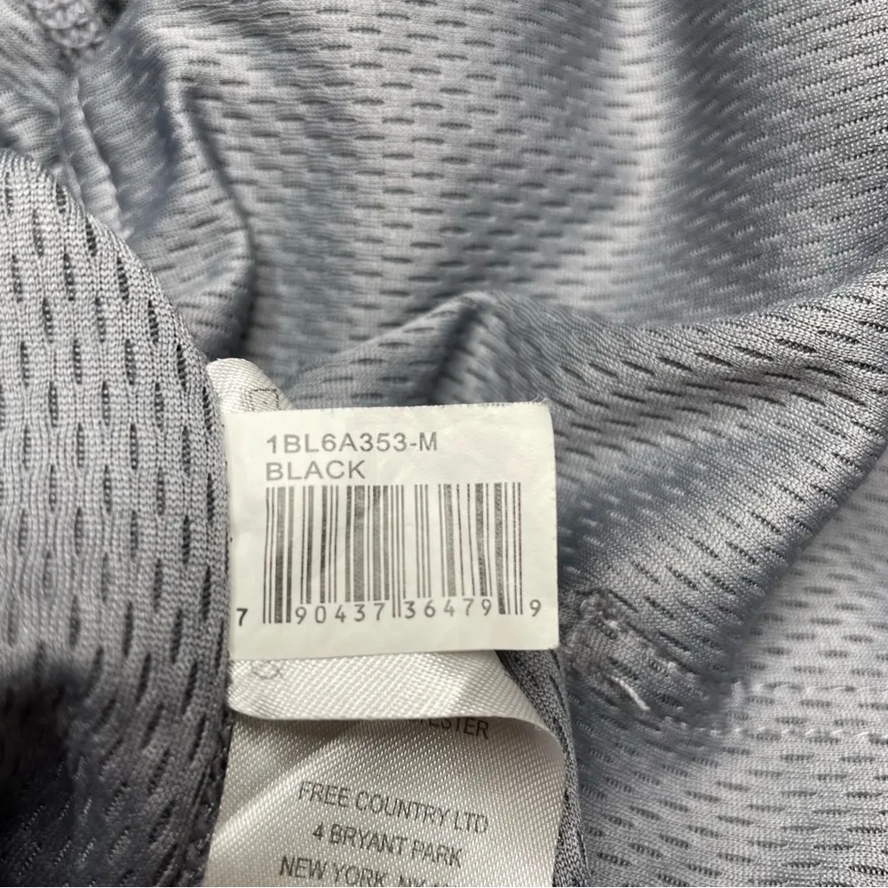 Free 2 Be By Grey Birdseye Hoodie Sweatshirt Medium - Image 9