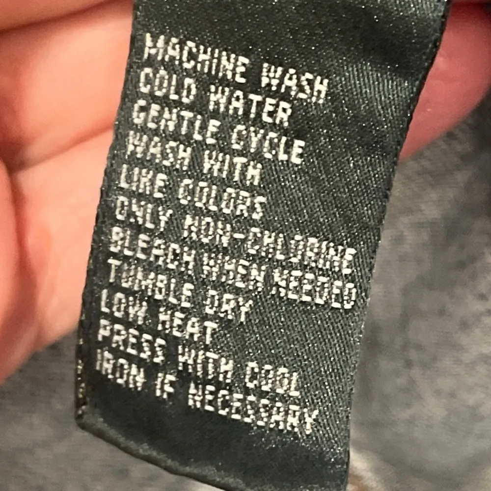 Lauren Jeans Co. Ralph Lauren Classic Denim Button Up Jacket Blue Size Small - Image 8