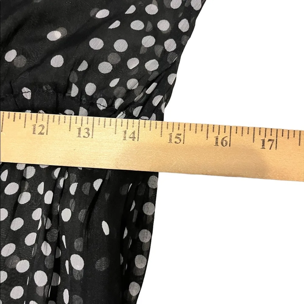 Spoon jeans black and white polka dot maxi kimono measurements in pictures - Image 8