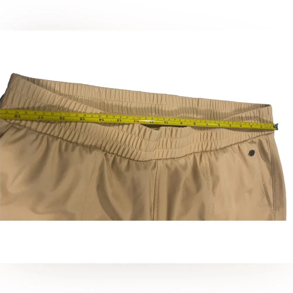 Calia by Carrie Underwood Faux Leather Joggers Size XL Read Measurements Tan - Image 2