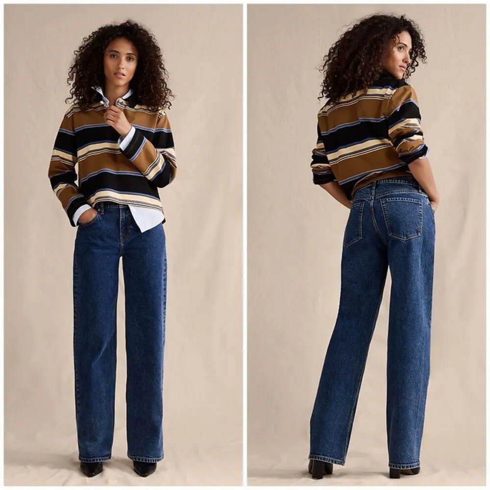 Banana Republic Mid Rise Straight Jeans Size 26 - Image 2