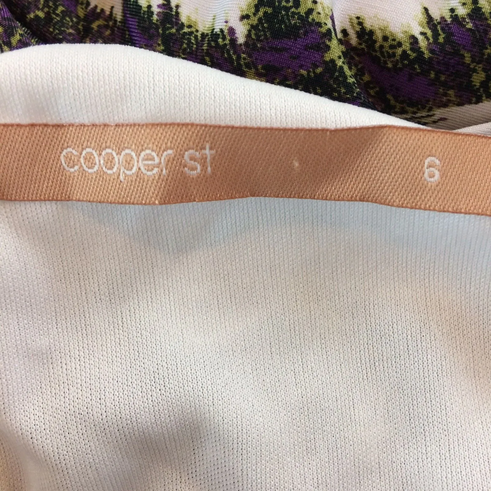 Cooper St Womens Dress Sz 6 One Shoulder Animal Cocktail Party Safari Glam Sexy - Image 8