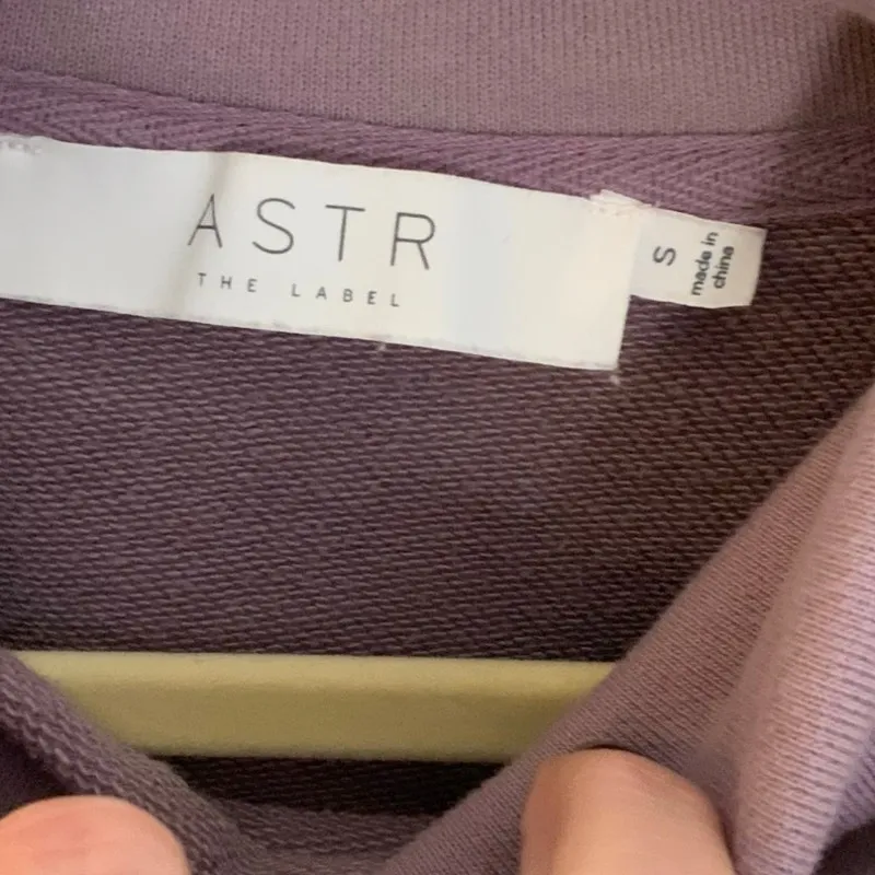Astr the‎ Label Sweatshirt size small Purple - Image 2