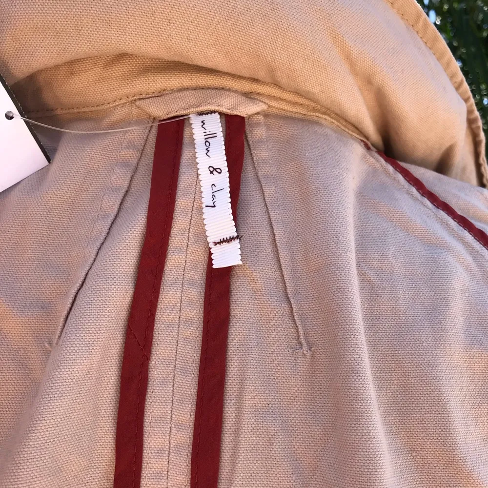 Willow and Clay Canvas Tab Sleeve Jacket (8) - Image 8