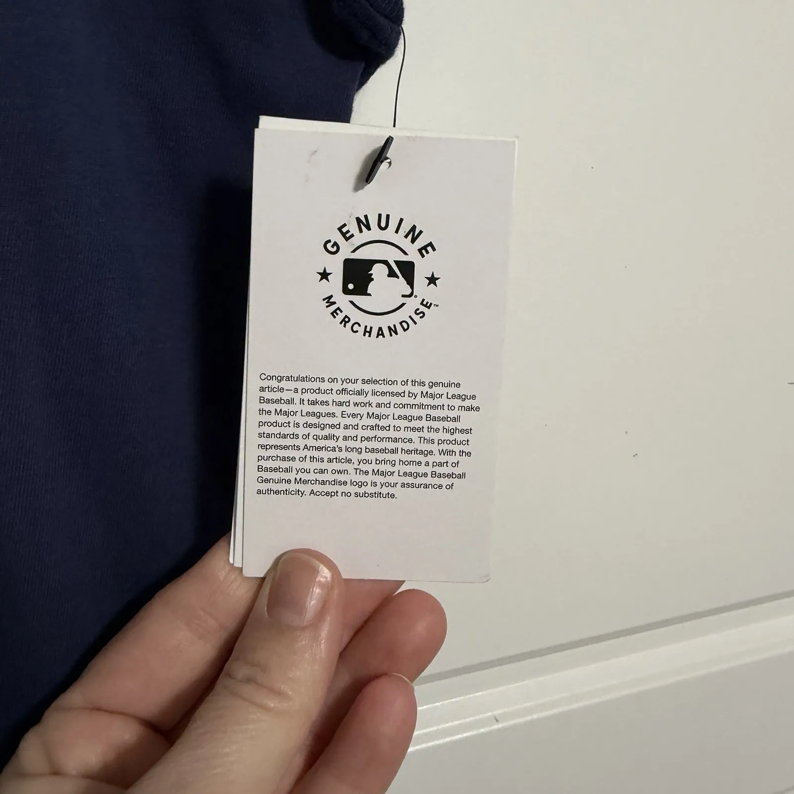 Houston Astros The Nike Tee Dri-Fit Tank Top Womens Size L Navy Orange Baseball - Image 4