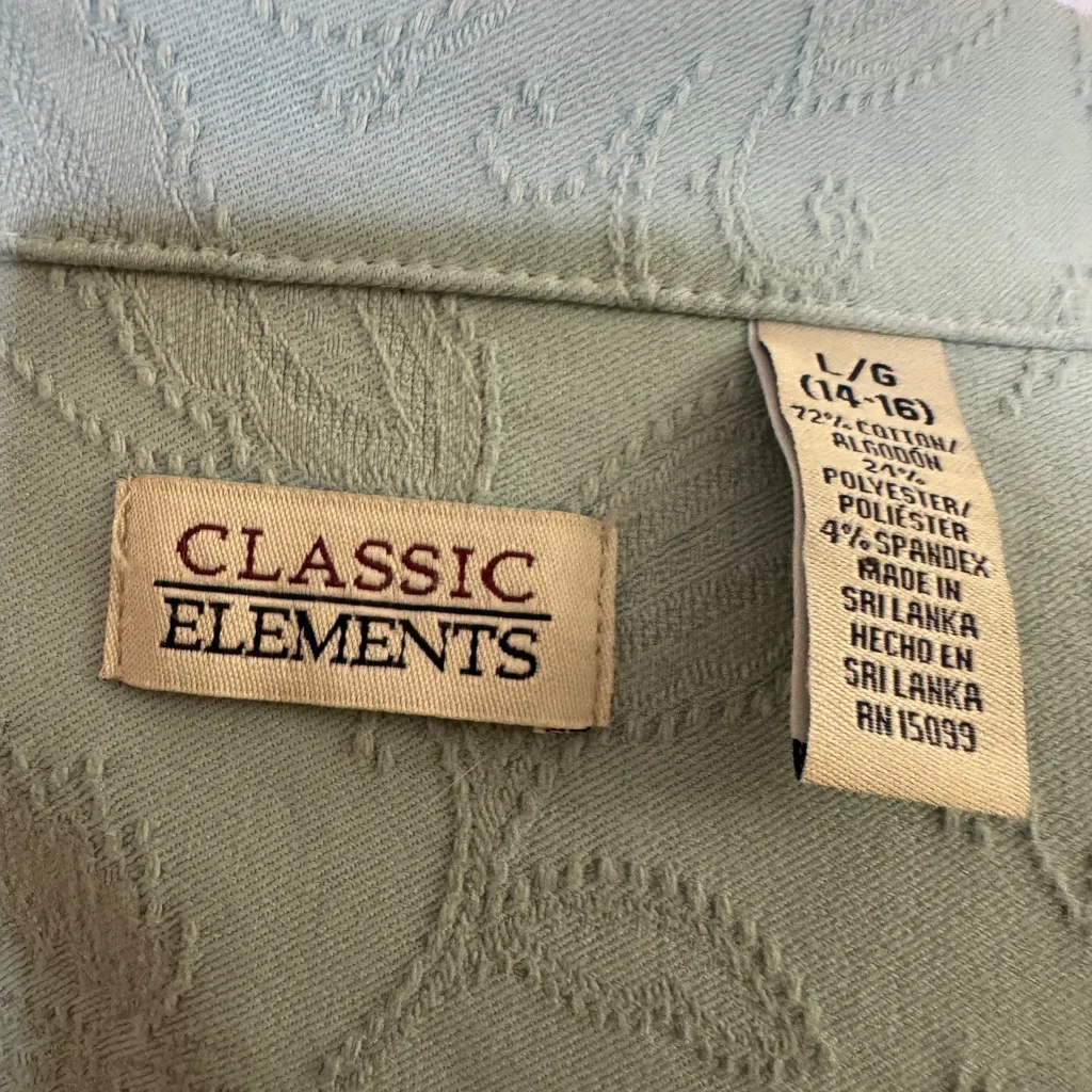 Classic Elements  Mint Green Jacket - Image 4
