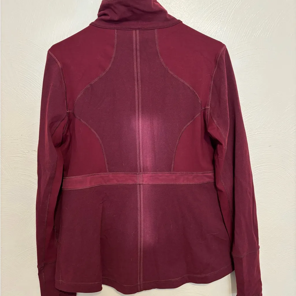 CALIA by Carrie Underwood Full Zip Performance Jacket – Size L – Burgundy Red Size L - Image 8