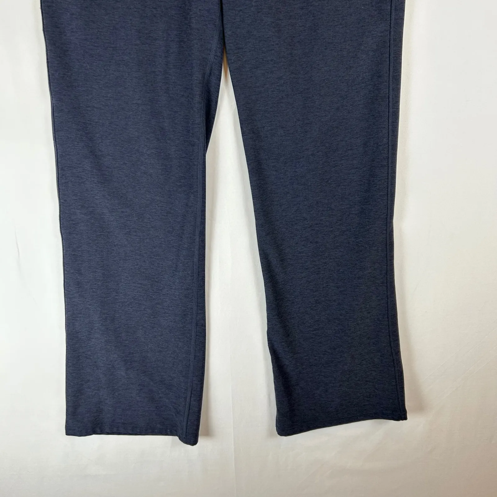 Vuori  Navy Heathered Performance Athletic Yoga Leggings Womens - Image 6