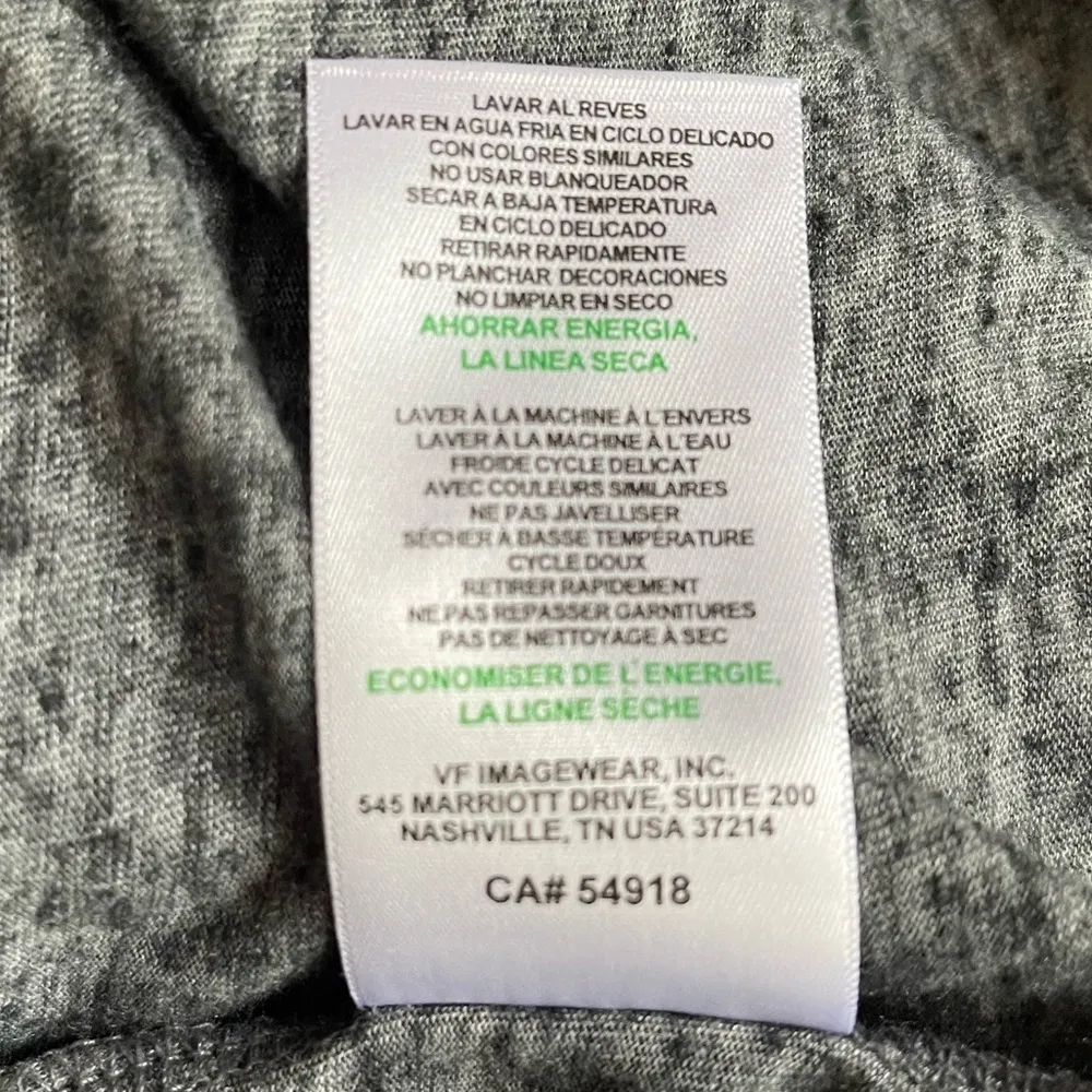 Majestic Minnesota Vikings “Show Your Horns” raglan sleeve ringer tee size large - Image 7